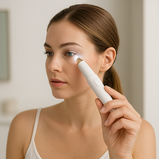 Depiladora facial de precisión con LED