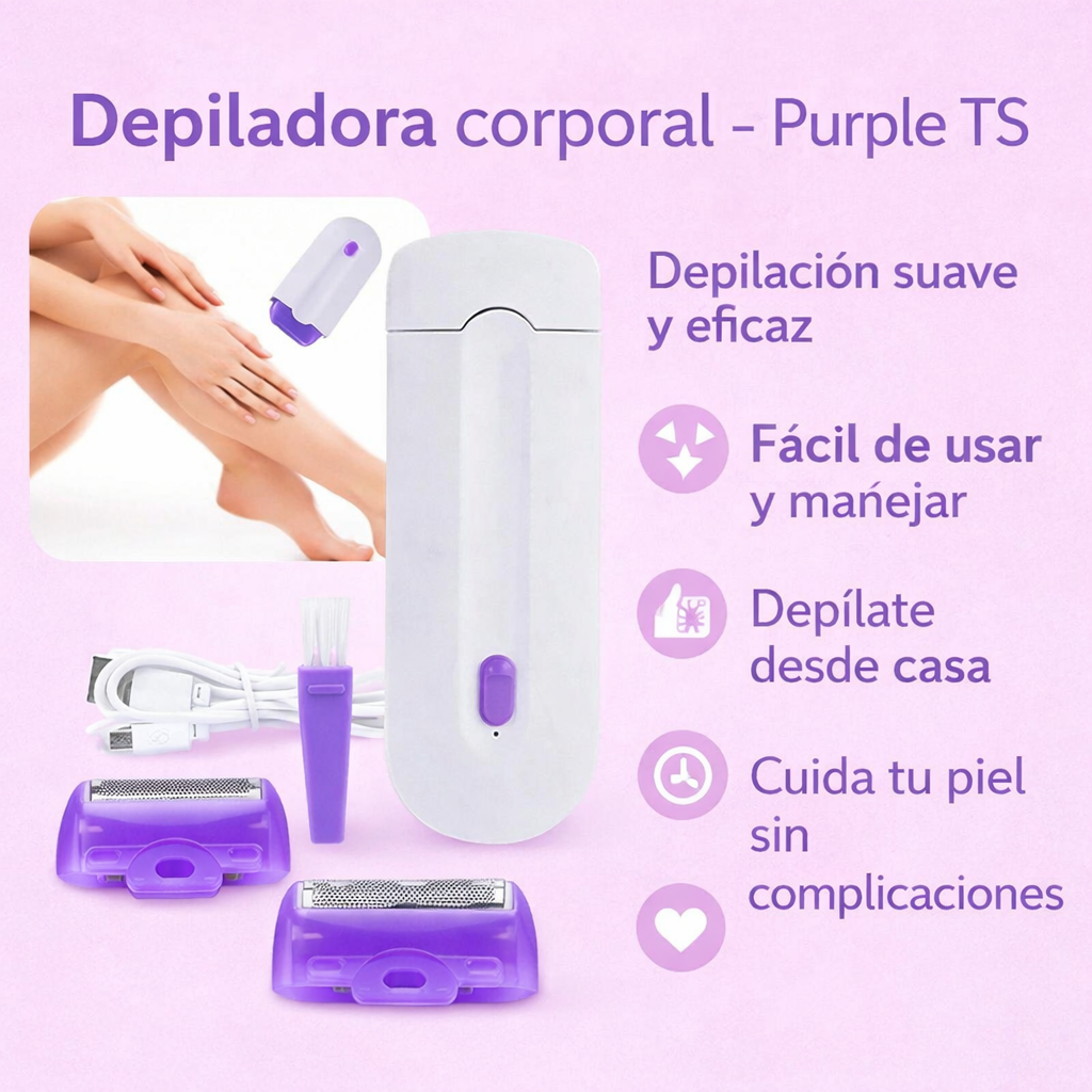 Depiladora corporal - Purple TS